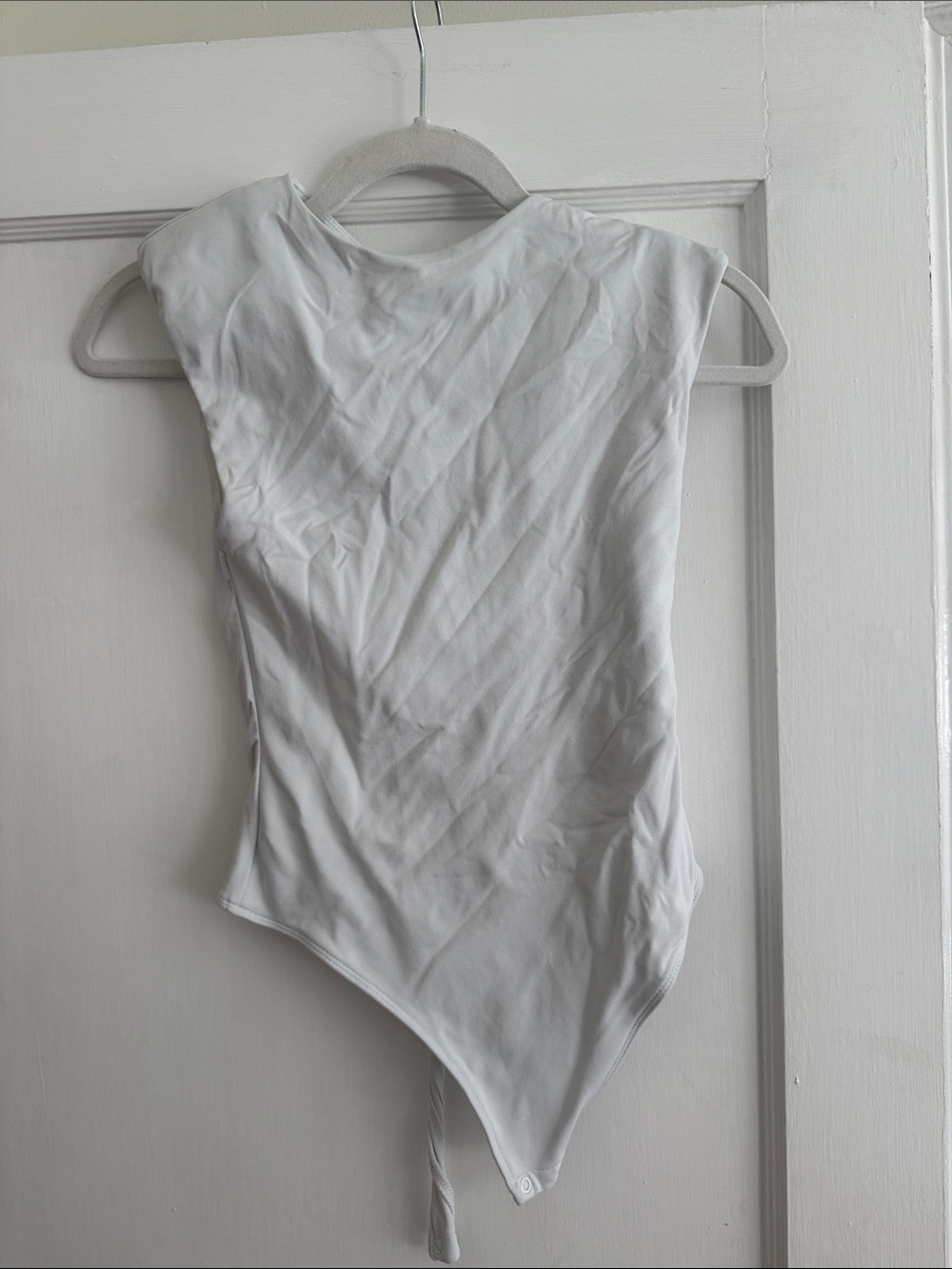 Babaton White Bodysuit